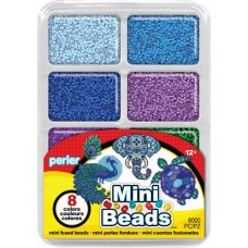 Mini fuse beads Cool Colours