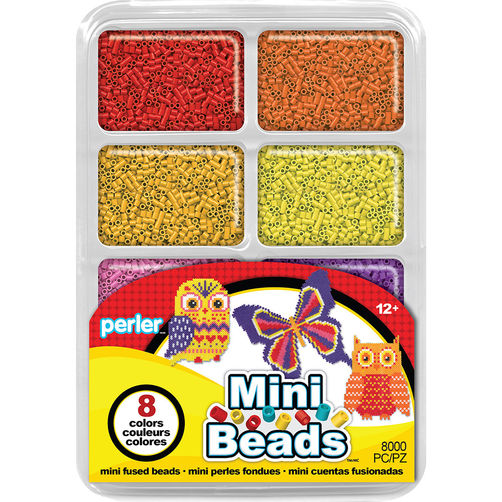 Mini Beads Tray Warm Colours