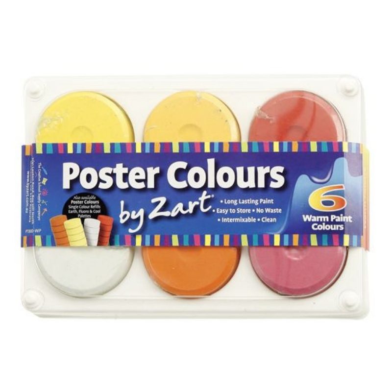 Poster Colours by Zart Warm