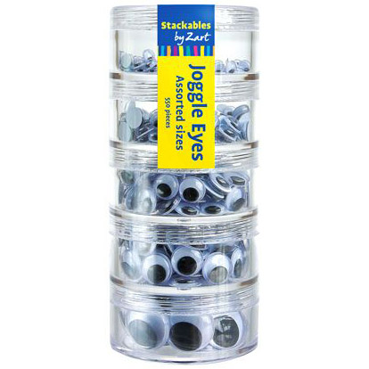 Craft eyes in 550 stackable jar