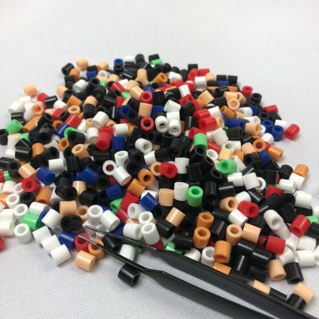Super Mario Perler bead colours
