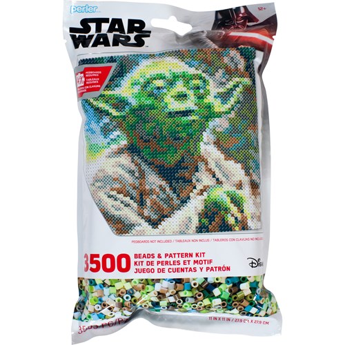 Star Wars Yoda Pattern Bag Perler Beads