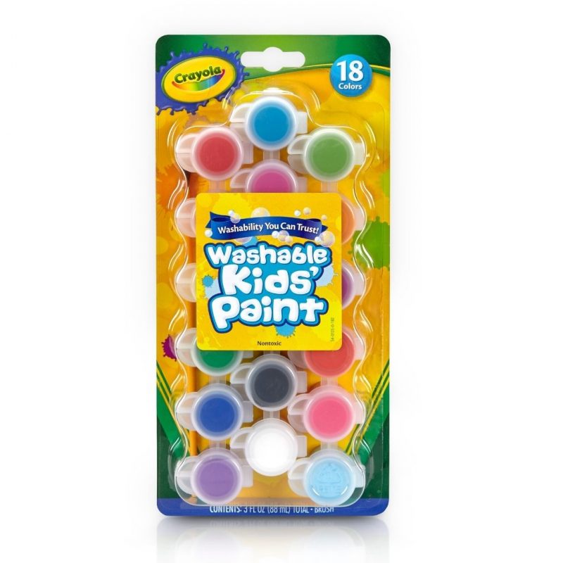 Crayola Washable Kids Paint Set 54-0125