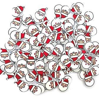 Christmas Santa Foam Stickers
