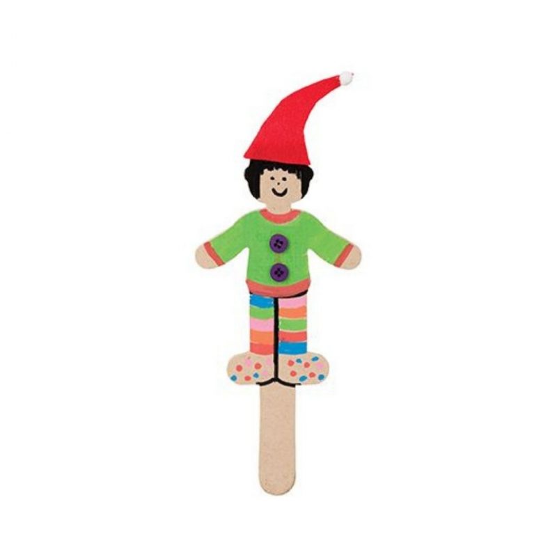 Fibreboard figure elf