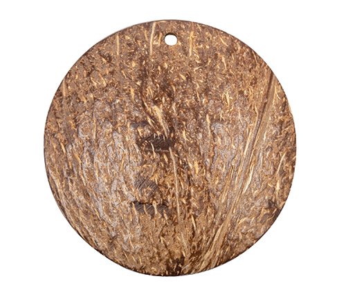 Coconut Shell Disk front