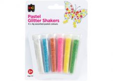 Pastel Glitter Shakers Pack of 6