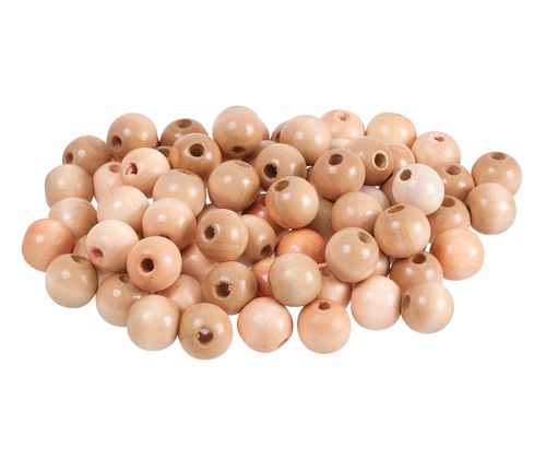 Natural Wooden Beads 16mm