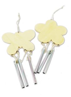 Windchimes Butterfly and flower Pack of 10