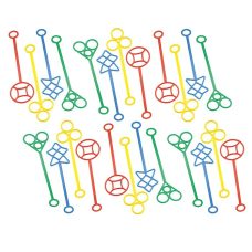 Bubble Wands Bulk pack ideal for childcare and schools. to be used with Bubble Mix