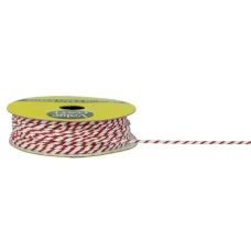 Red and White Bakers Twine comes in a roll of a massive 13 metres